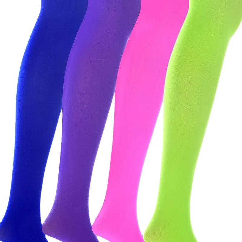 Women Fashion Sexy Solid Color High Knee Socks