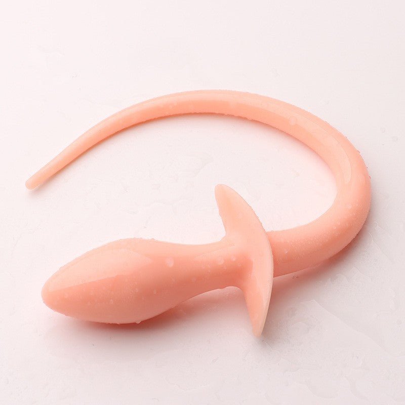 Dog Tail Silicone Butt Plug - Double Color - Lovetoys wholesales shop