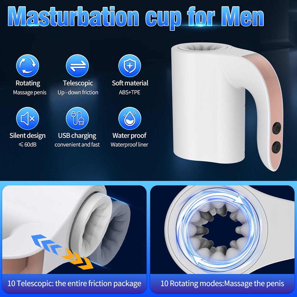 Dora Automatic Telescopic Male Masturbator Cup - Lovetoys wholesales shop