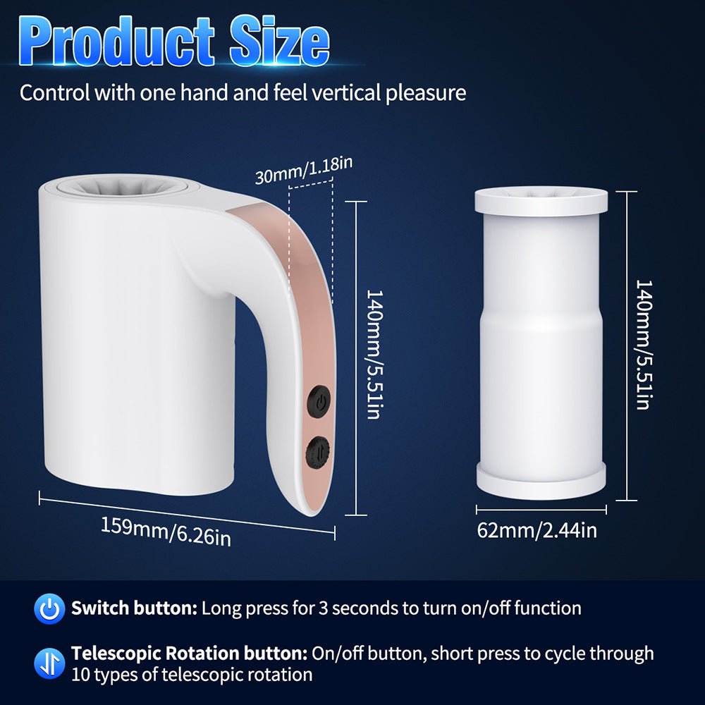 Dora Automatic Telescopic Male Masturbator Cup - Lovetoys wholesales shop