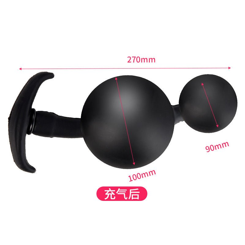 Double Ball Inflatable Anal Beads - Lovetoys wholesales shop