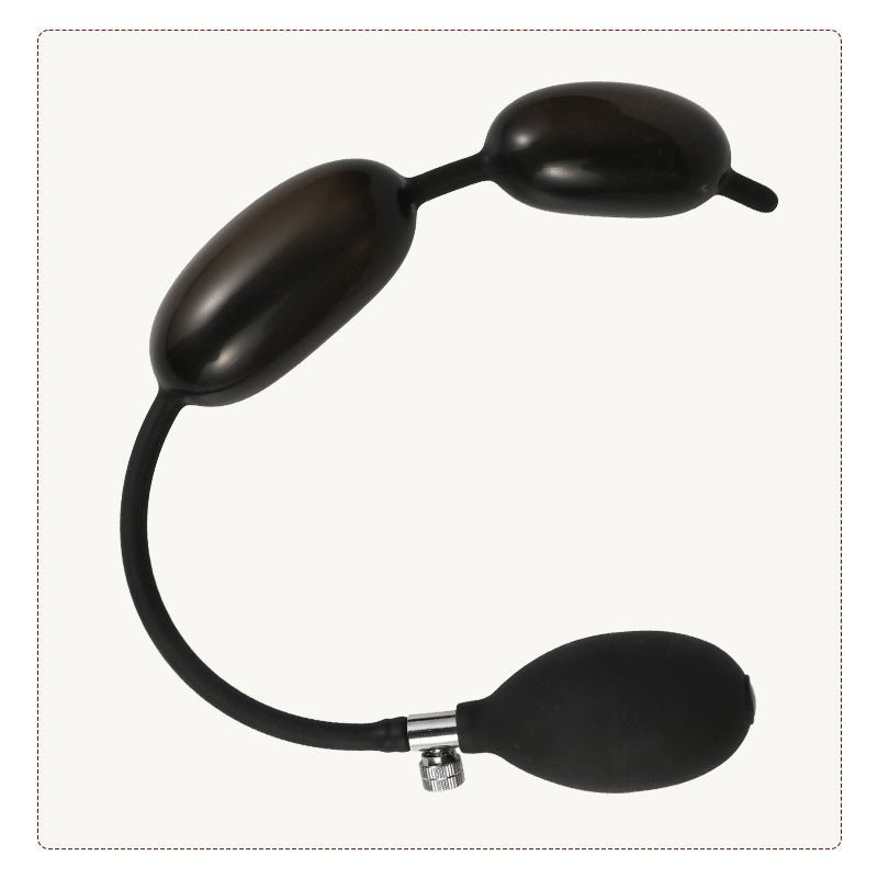 Double Ball Inflatable Penis Plug - Lovetoys wholesales shop