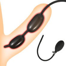 Double Ball Inflatable Penis Plug - Lovetoys wholesales shop