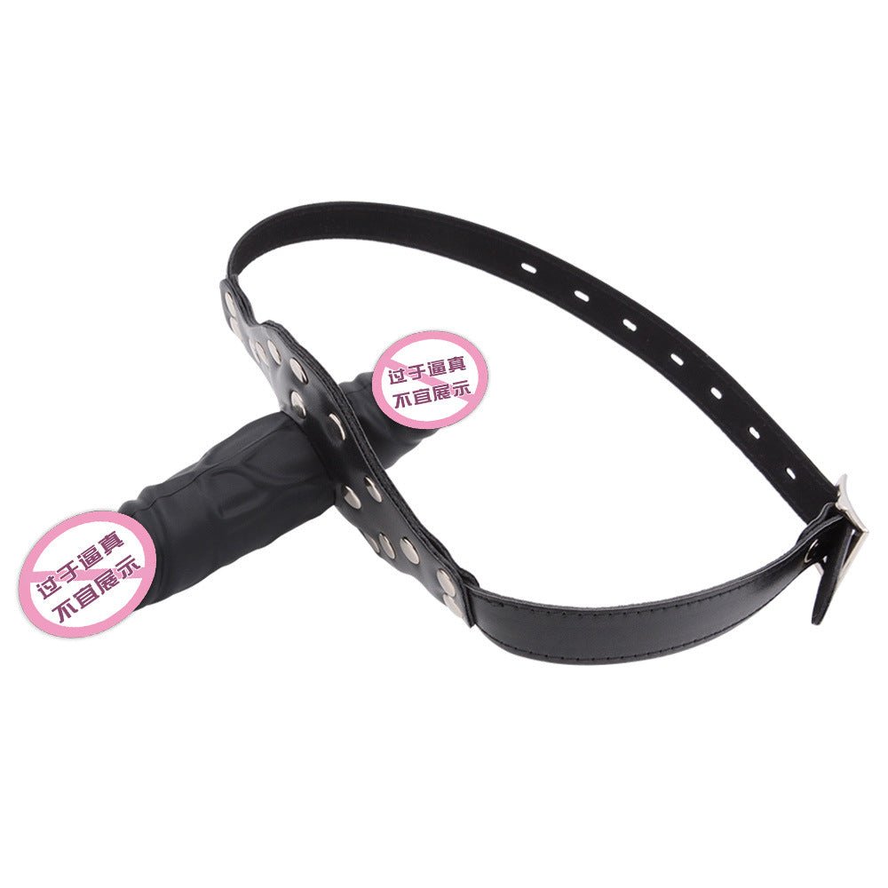 Double - Cock Dildo Penis Mouth Gag - Lovetoys wholesales shop