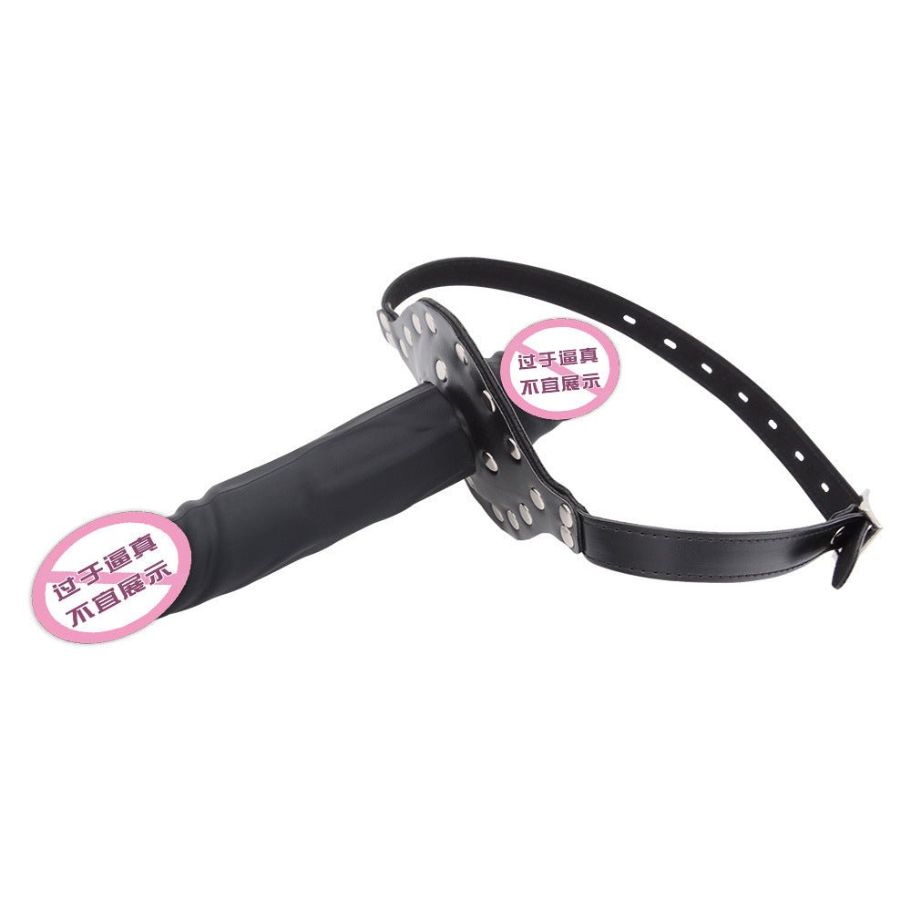 Double - Cock Dildo Penis Mouth Gag - Lovetoys wholesales shop