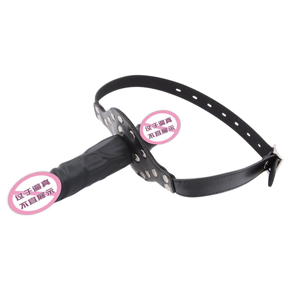 Double - Cock Dildo Penis Mouth Gag - Lovetoys wholesales shop