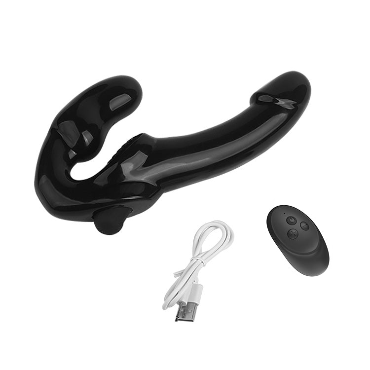 Double - heads Strap - on Dildo Vibrator - Lovetoys wholesales shop