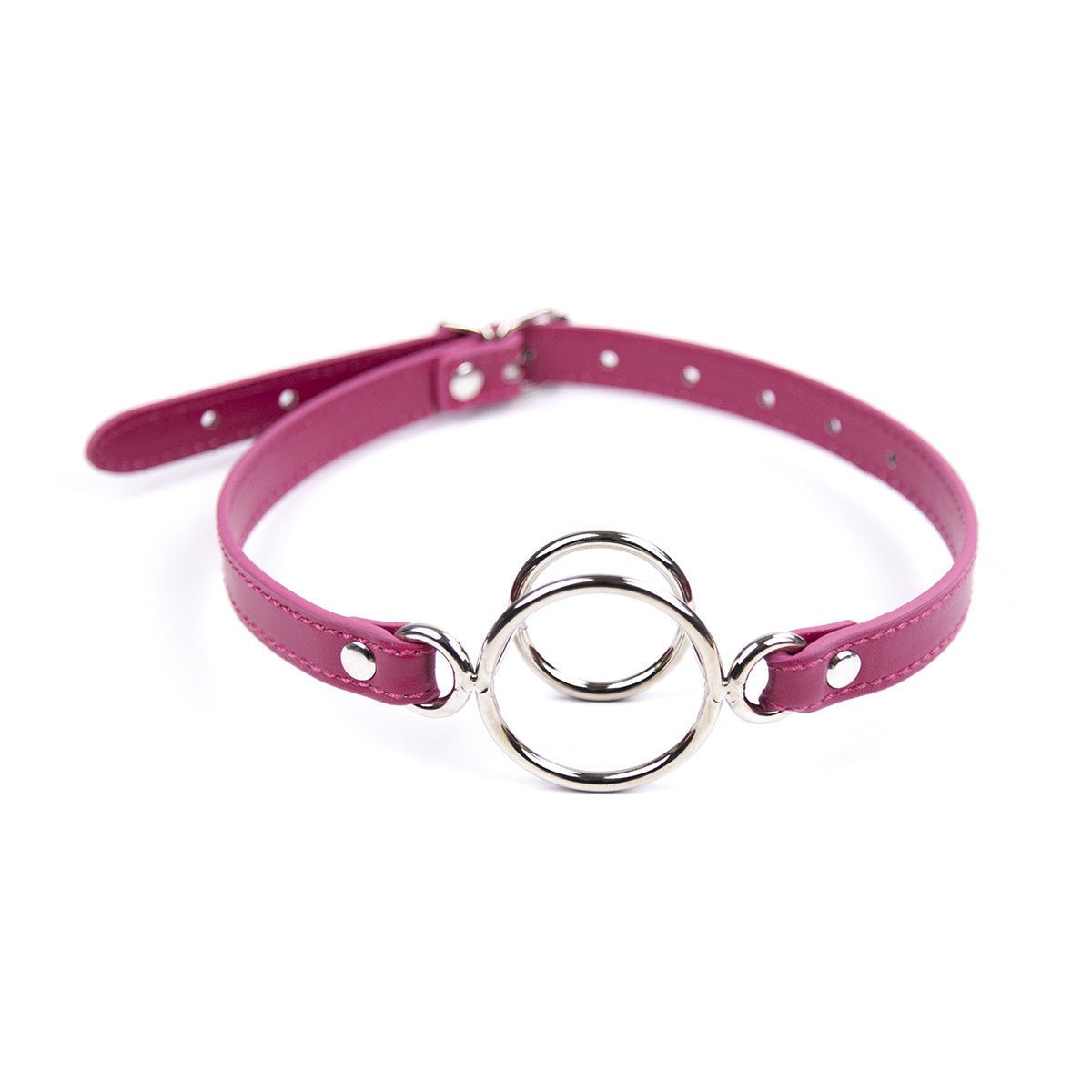 Double Metal Ring Mouth Gag - Lovetoys wholesales shop