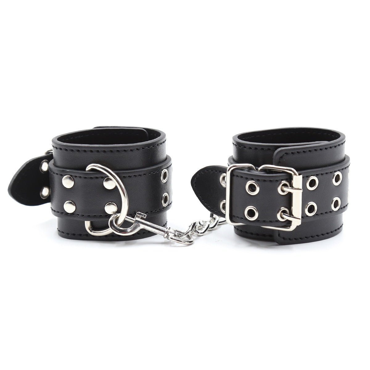 Double Pins Buckle Wrist Cuffs - Lovetoys wholesales shop