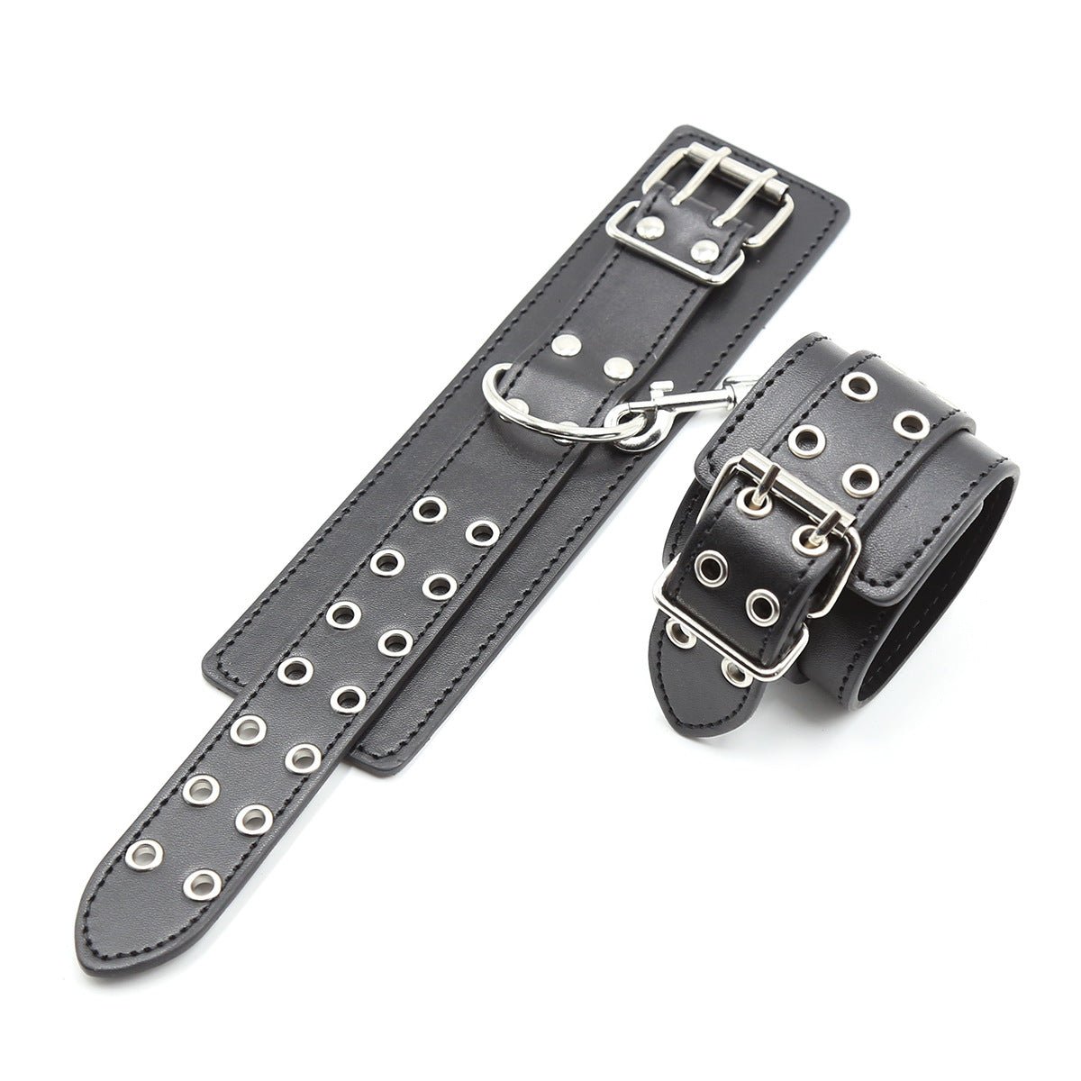 Double Pins Buckle Wrist Cuffs - Lovetoys wholesales shop