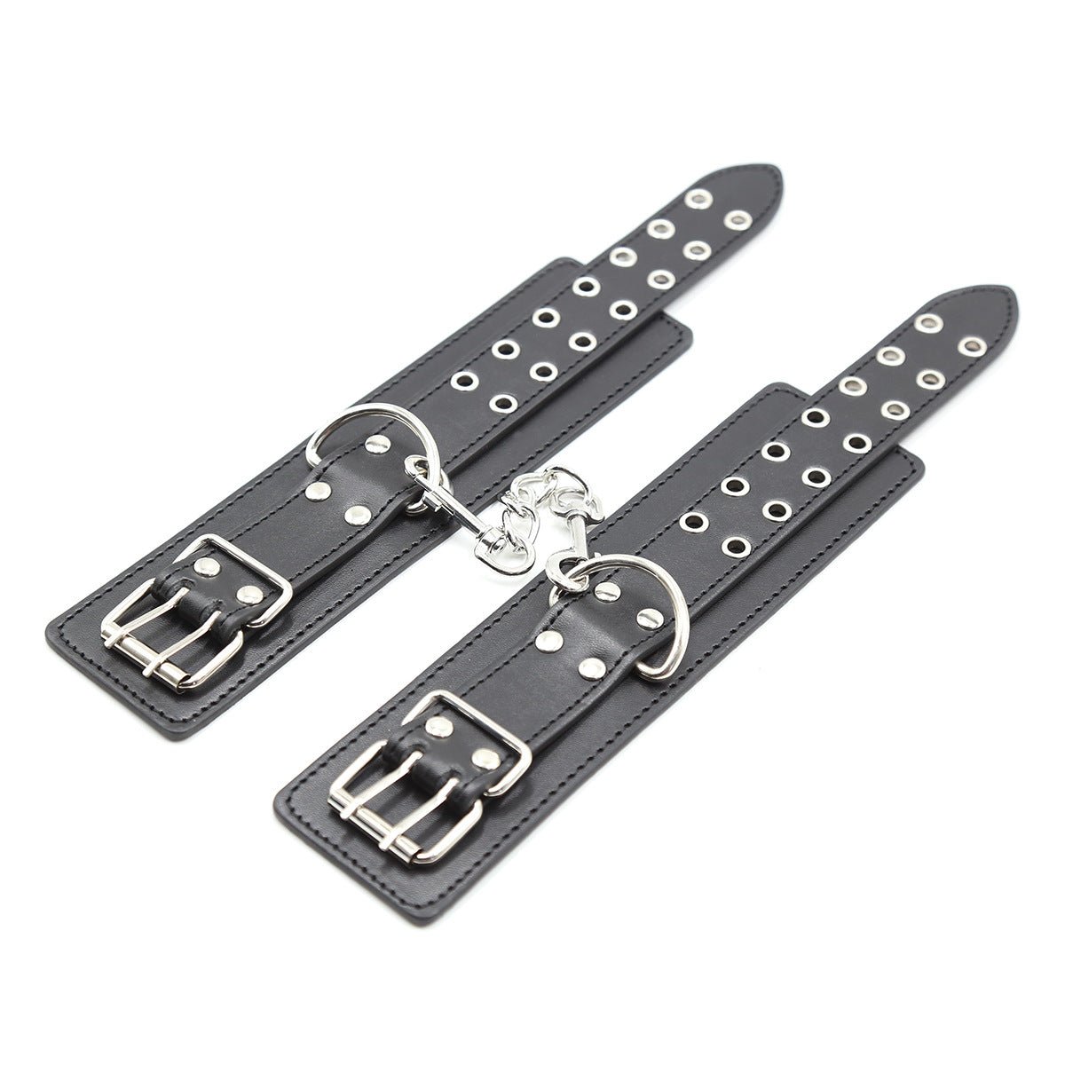 Double Pins Buckle Wrist Cuffs - Lovetoys wholesales shop