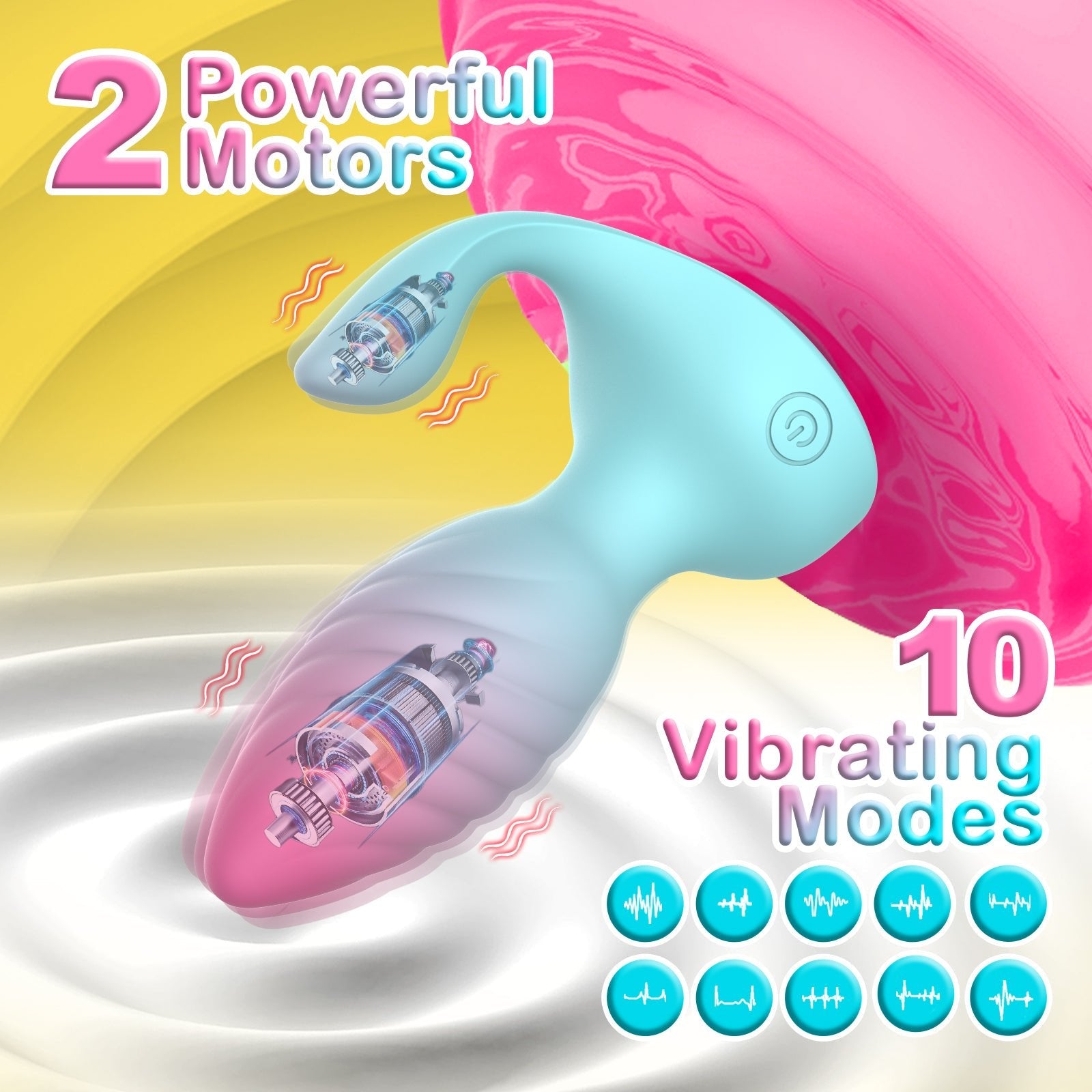 Dual Motors Anal Plug - Lovetoys wholesales shop