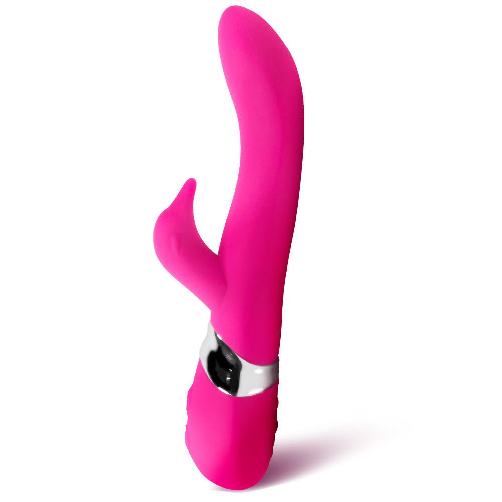 Dual Vibration Female Vagina Clitoris Silicone Rabbit Vibrators Sex Toys - Lovetoys wholesales shop