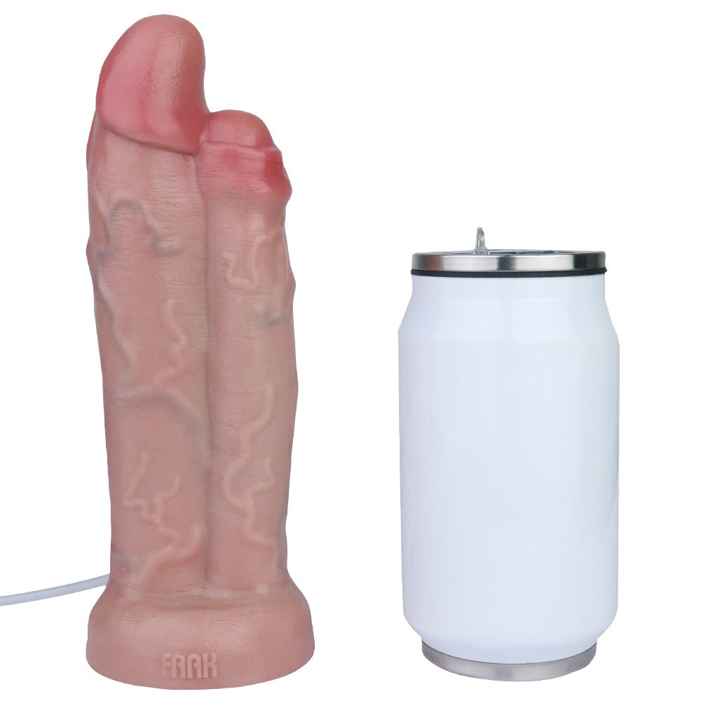 Ejaculation Realistic Double Penis - Lovetoys wholesales shop