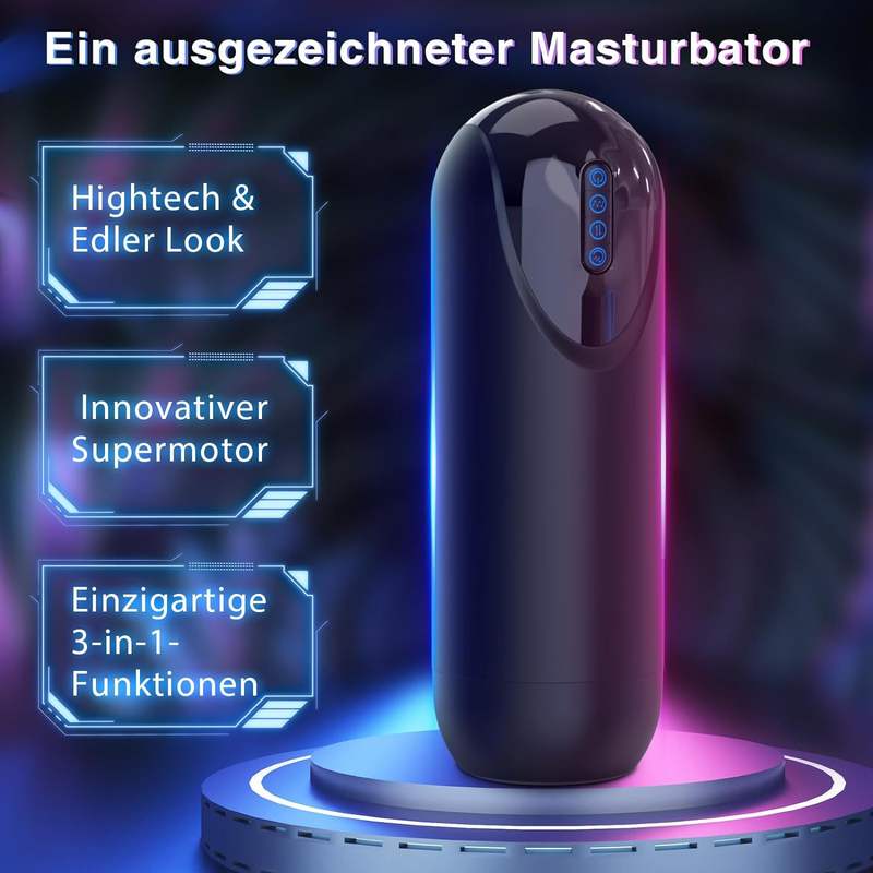 Electric Mouth Automatic Sucking Male Stimulation Masturbation Cup Machine - Lovetoys wholesales shop