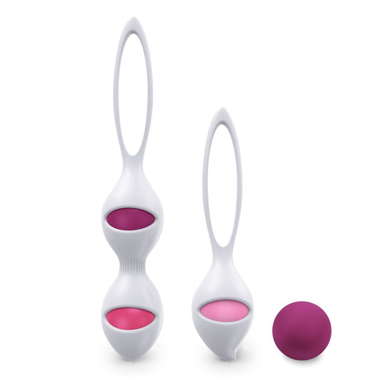 Exercise Balls with Vibrator Kegel Balls Silicone Vagina Balls - Lovetoys wholesales shop
