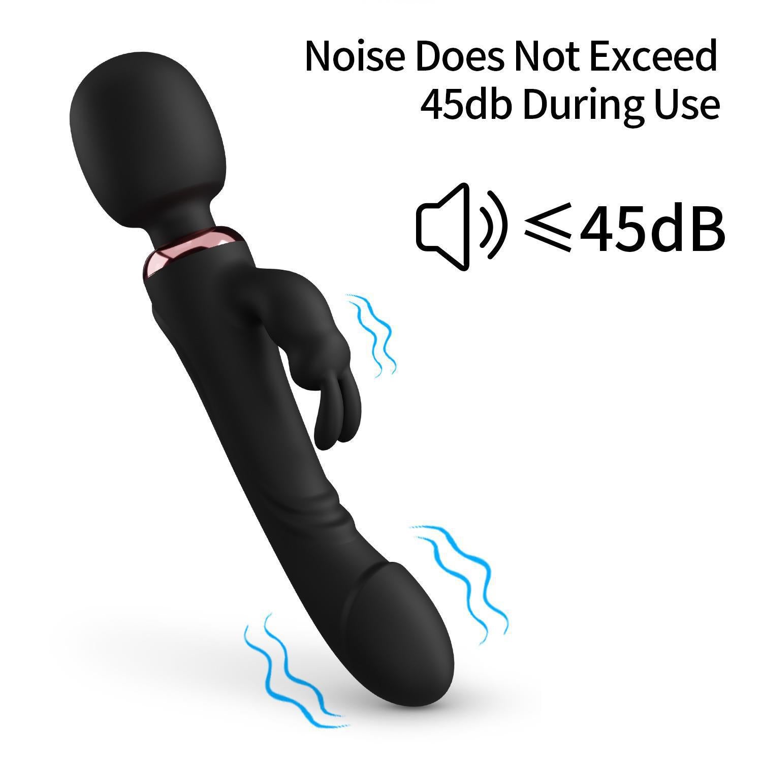 Female Masturbation Sex Toys Rabbit Wand Dildo Vibrator - Lovetoys wholesales shop