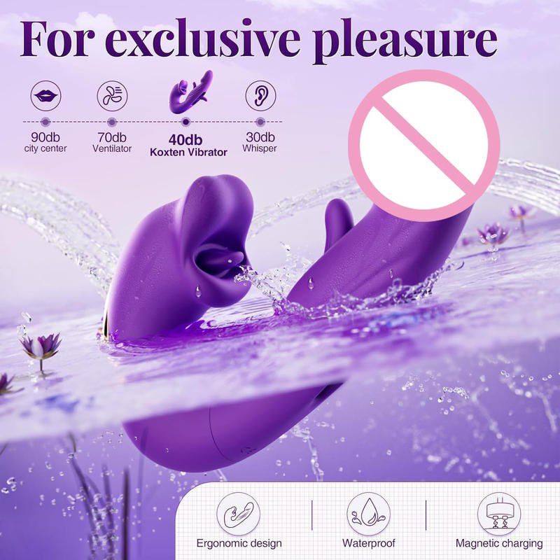 Female Masturbation Vagina Vibrator Unique Licking Sucking Mode G - spot Flapping - Lovetoys wholesales shop