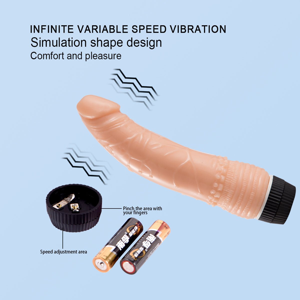 Female Masturbation Vibration Dildo - Lovetoys wholesales shop