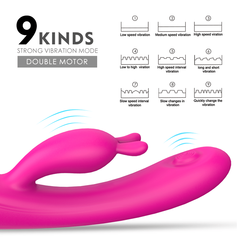 Female Rabbit Vibrator Usb Rechargeable Women Masturbation Toys Vibrators - Lovetoys wholesales shop