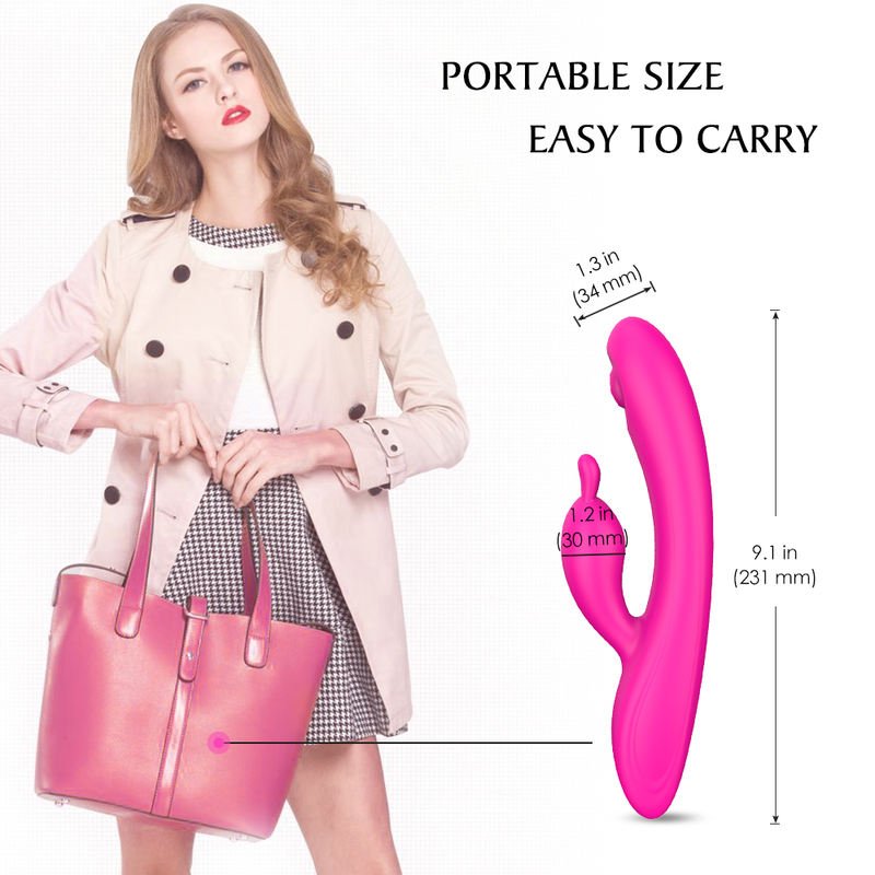 Female Rabbit Vibrator Usb Rechargeable Women Masturbation Toys Vibrators - Lovetoys wholesales shop