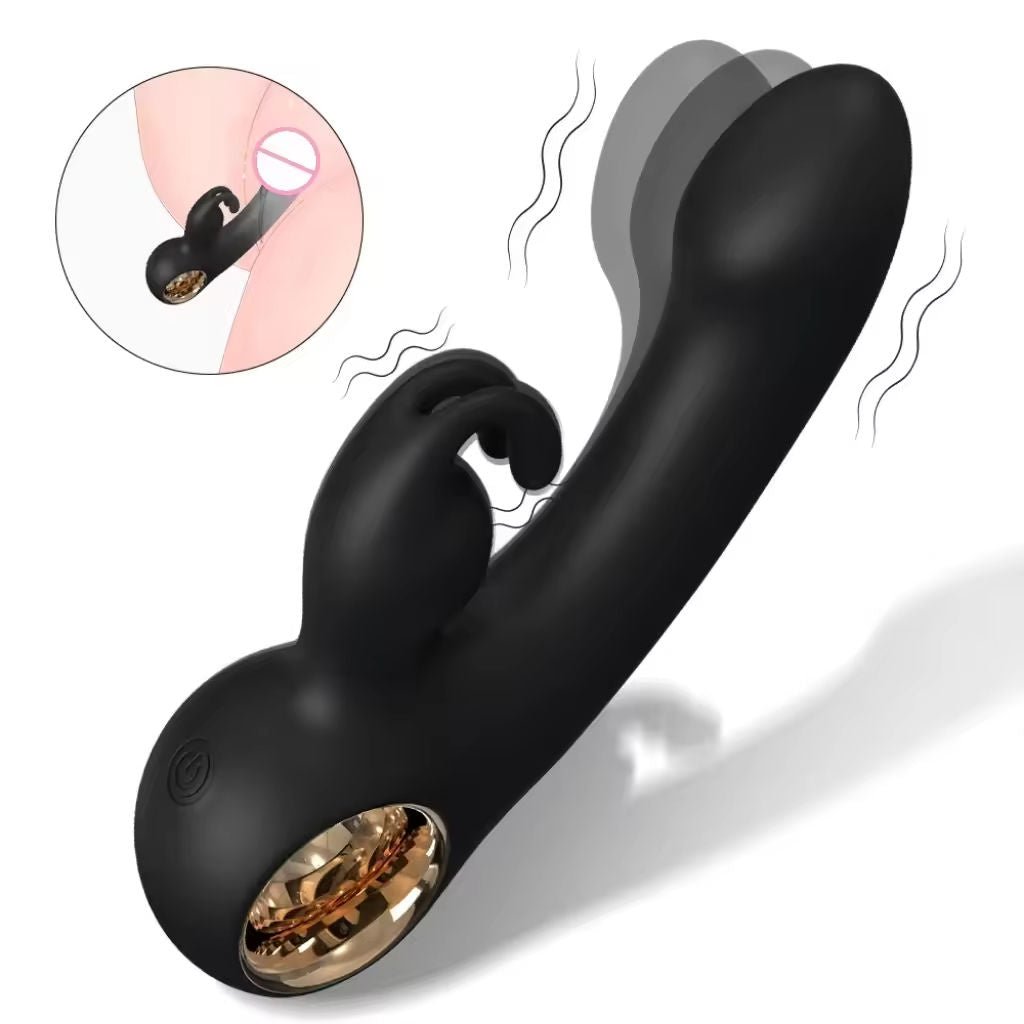 Female Sex Toy Rabbit Vibrator G - Spot and Clitoral Massage Double Vibration Stimulating - Lovetoys wholesales shop