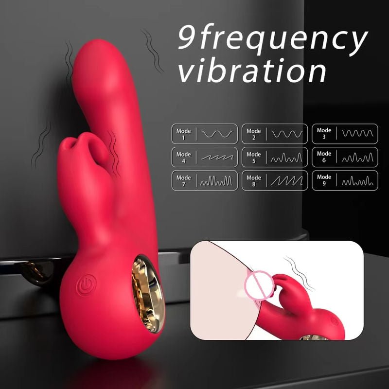 Female Sex Toy Rabbit Vibrator G - Spot and Clitoral Massage Double Vibration Stimulating - Lovetoys wholesales shop