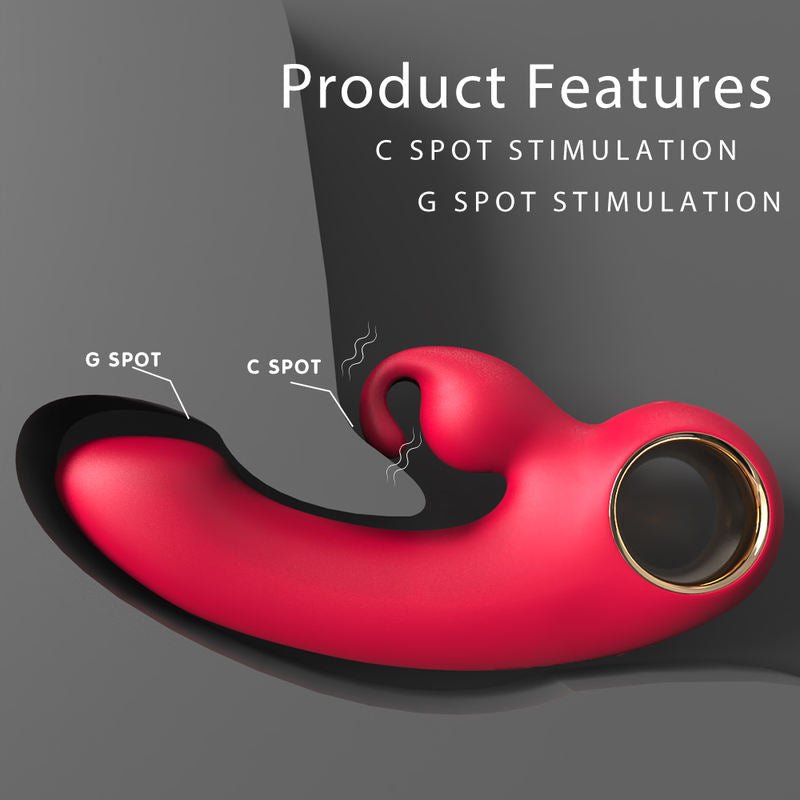 Female Sex Toy Rabbit Vibrator G - Spot and Clitoral Massage Double Vibration Stimulating - Lovetoys wholesales shop