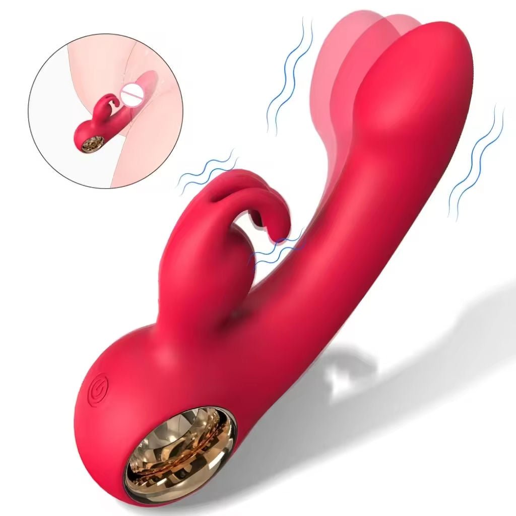 Female Sex Toy Rabbit Vibrator G - Spot and Clitoral Massage Double Vibration Stimulating - Lovetoys wholesales shop
