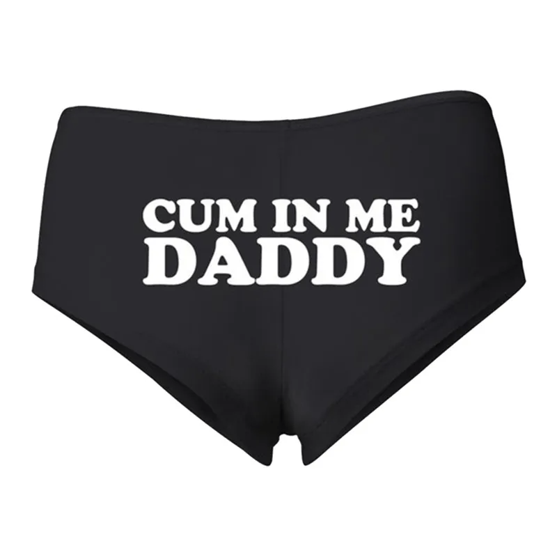 Female Sexy Lingerie Letter Print Panties - Lovetoys wholesales shop