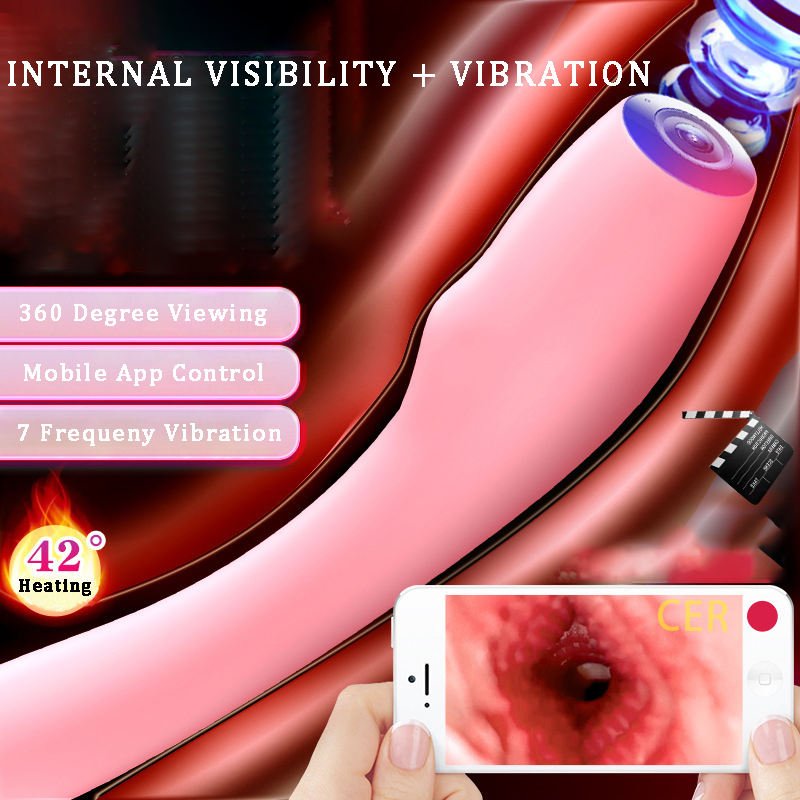 Female Vagina Anus Masturbator Adult G - Spot Vibrator With Camera - Lovetoys wholesales shop