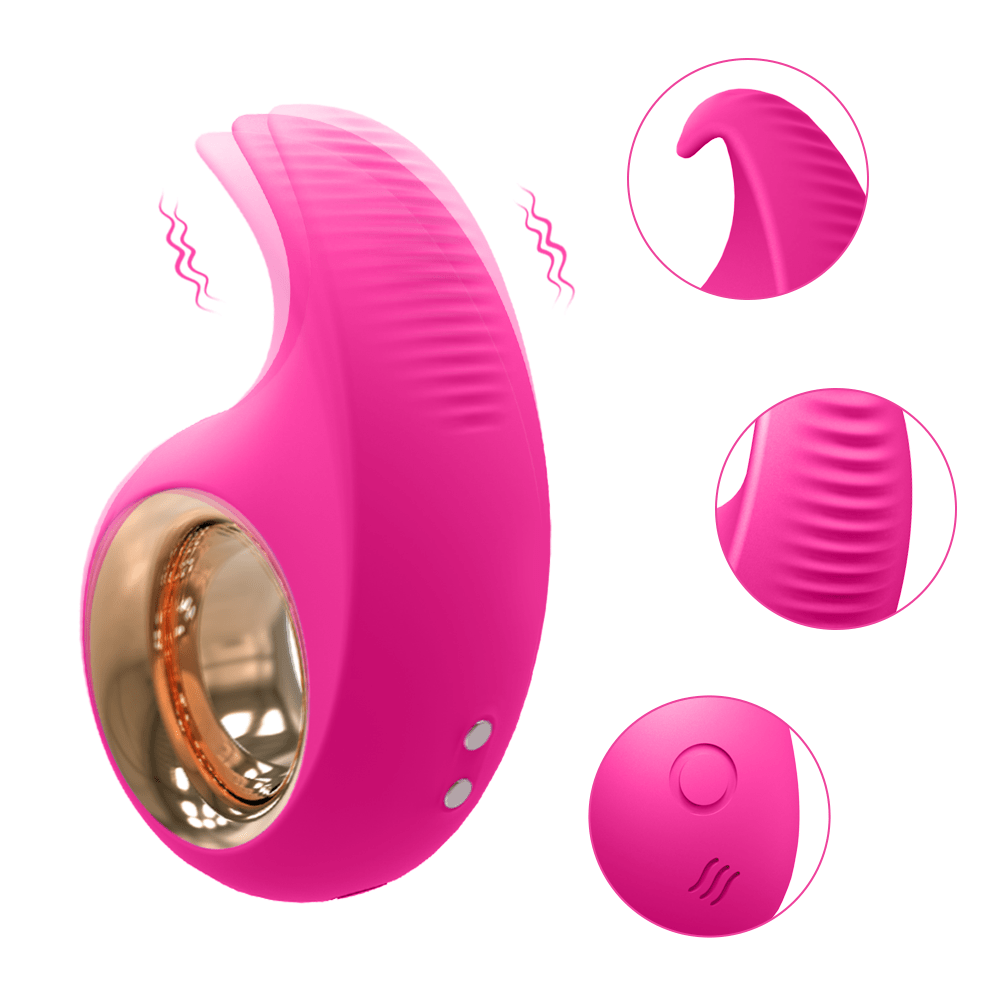 Finger Vibrator 9 Speed Mode Finger Sleeve Vibrators for Women Clitoris Stimulator - Lovetoys wholesales shop