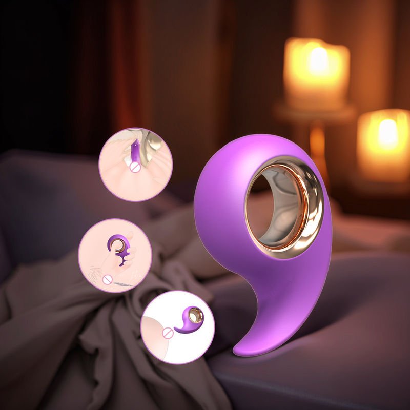 Finger Vibrator 9 Speed Mode Finger Sleeve Vibrators for Women Clitoris Stimulator - Lovetoys wholesales shop