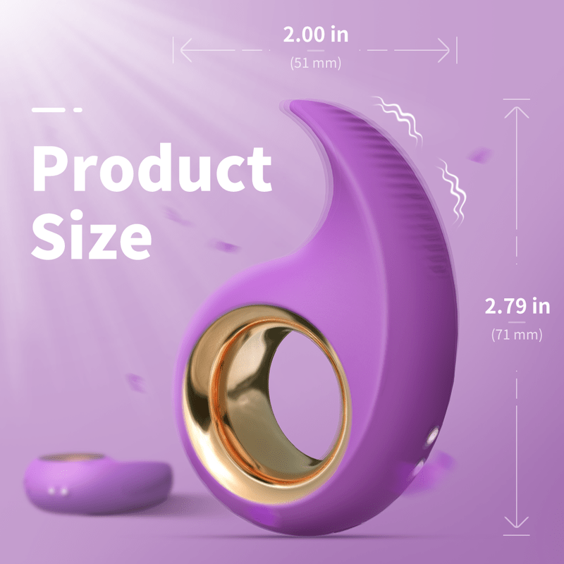 Finger Vibrator 9 Speed Mode Finger Sleeve Vibrators for Women Clitoris Stimulator - Lovetoys wholesales shop