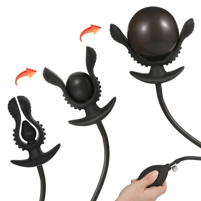 Flower Bud Inflatable Anal Plug - Lovetoys wholesales shop
