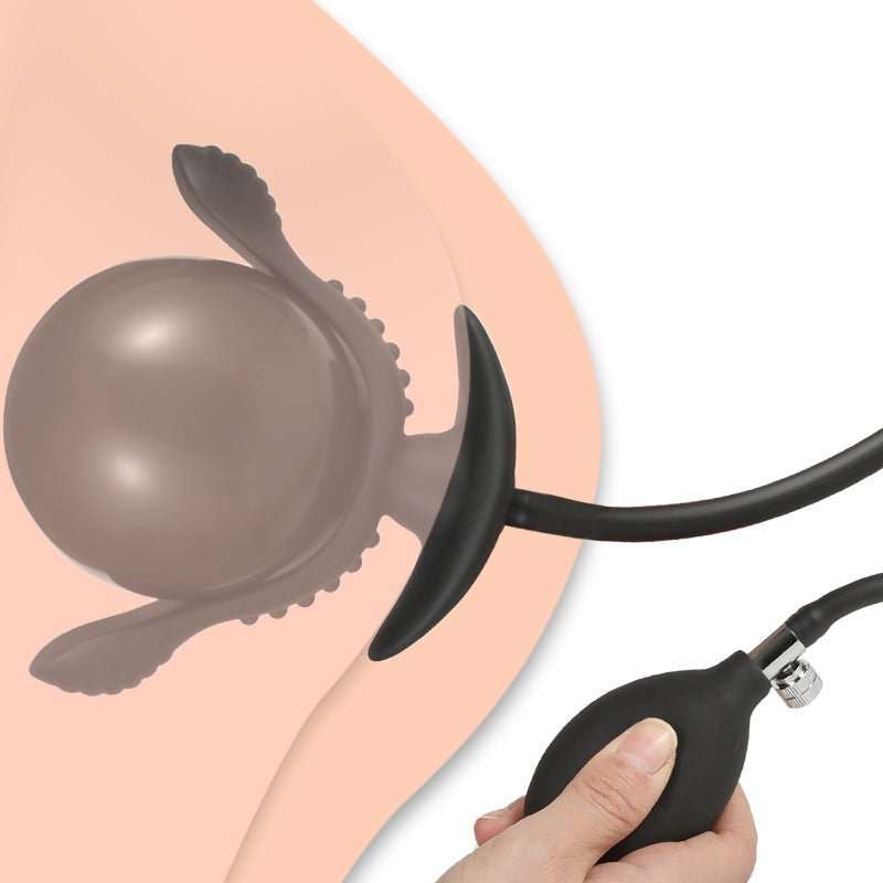 Flower Bud Inflatable Anal Plug - Lovetoys wholesales shop