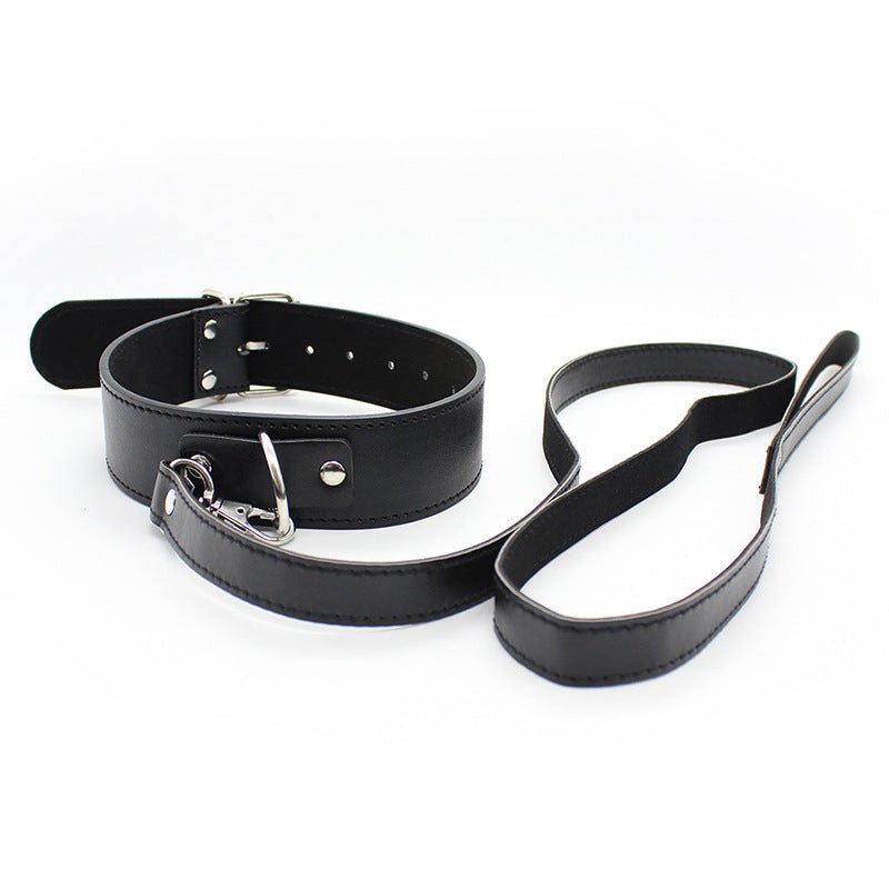 Fur Lined Collar with Leash - Lovetoys wholesales shop