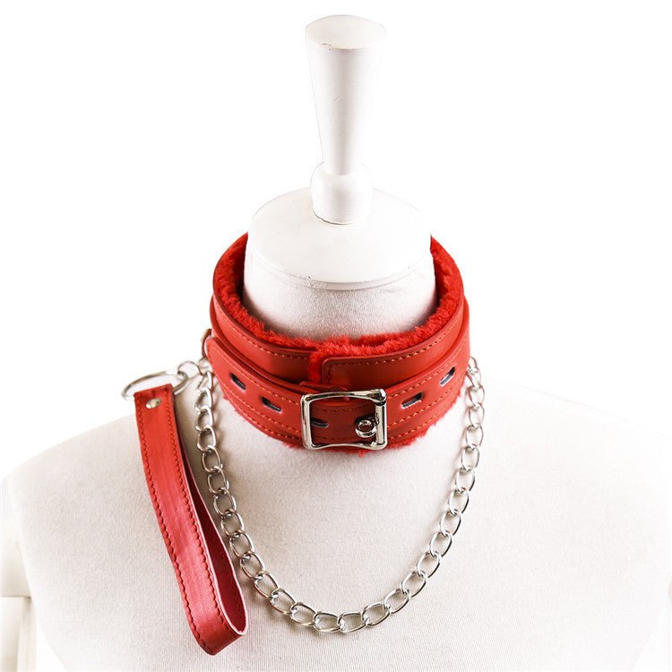 Fur Lockable SM Collar - Lovetoys wholesales shop