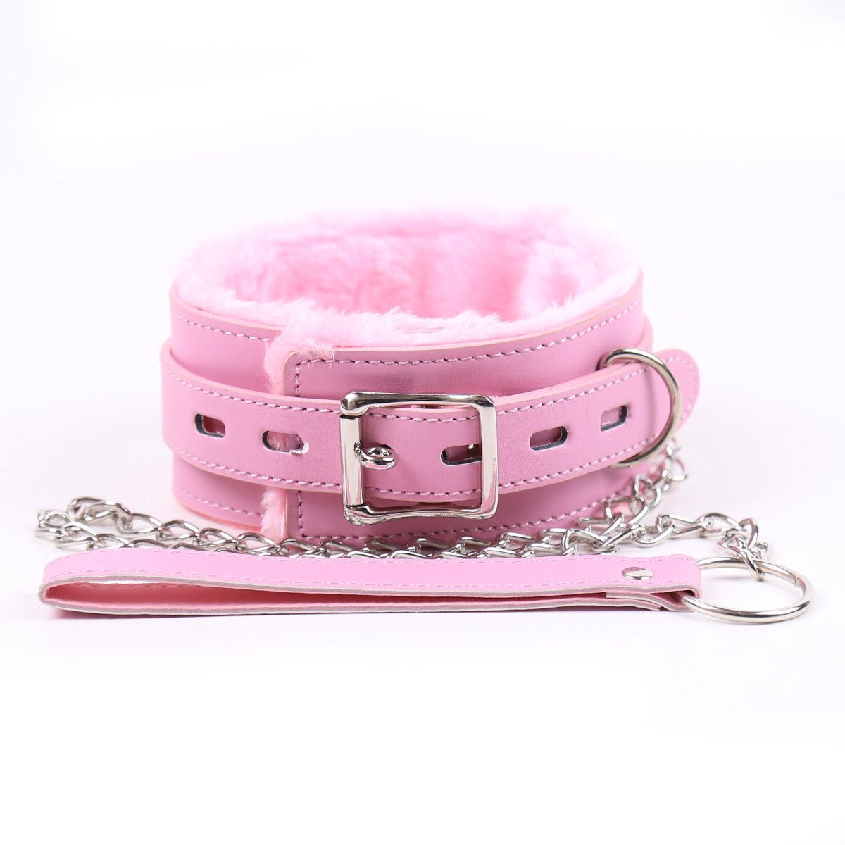 Fur Lockable SM Collar - Lovetoys wholesales shop