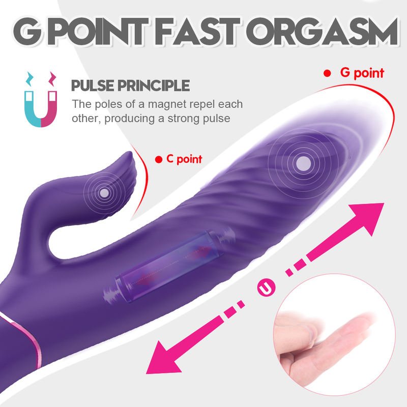 G - Spot & Clitoral Stimulator Rabbit Vibrator Adult Toys Vibrator Sex Toys - Lovetoys wholesales shop