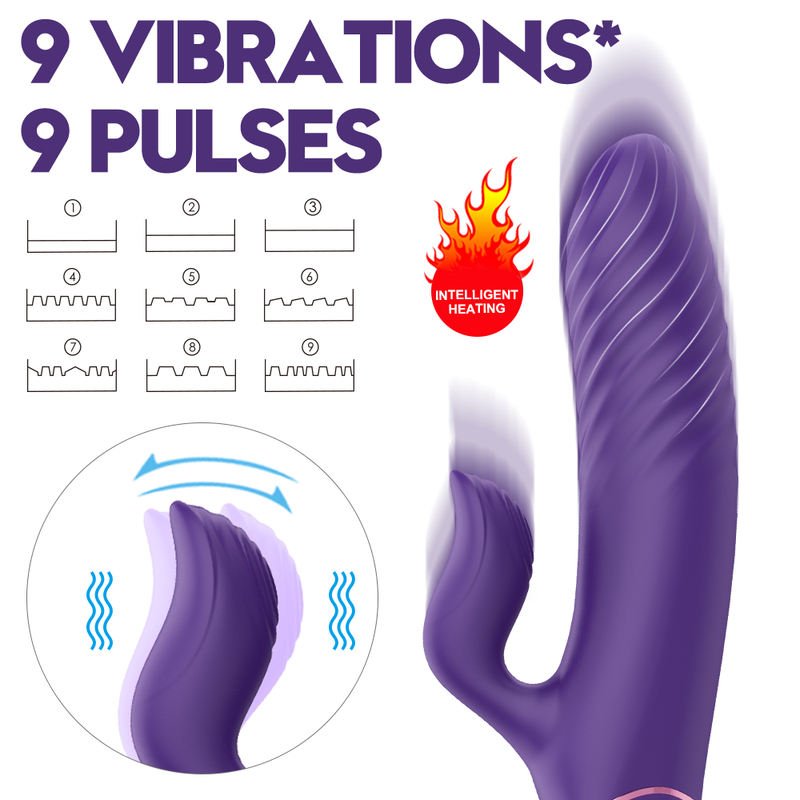 G - Spot & Clitoral Stimulator Rabbit Vibrator Adult Toys Vibrator Sex Toys - Lovetoys wholesales shop