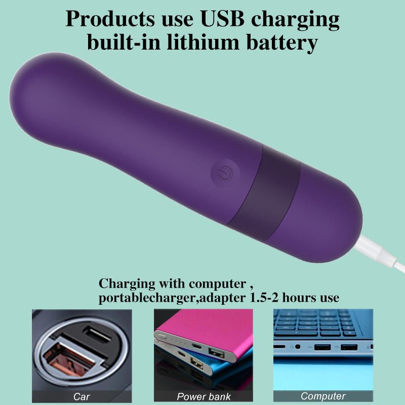 G - Spot Clitoris Stimulator Sex Tools Erotic Soft Silicone Vibrator - Lovetoys wholesales shop