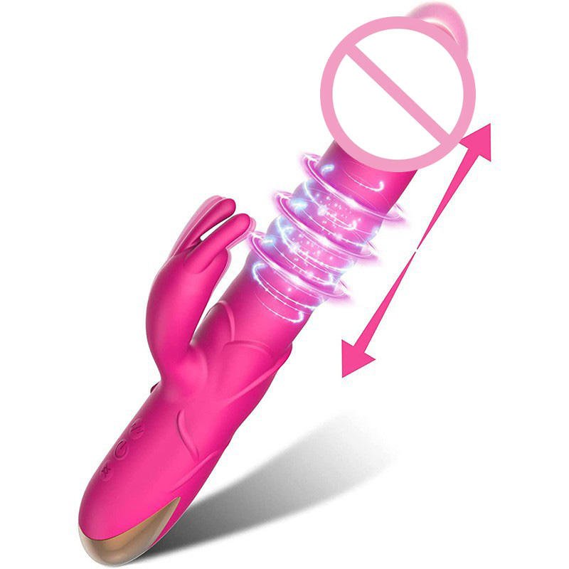 G - spot Orgasm Vibrator Automatic Retractable Vibrator Massage Stick Clitoris Masturbation Sex Toys - Lovetoys wholesales shop