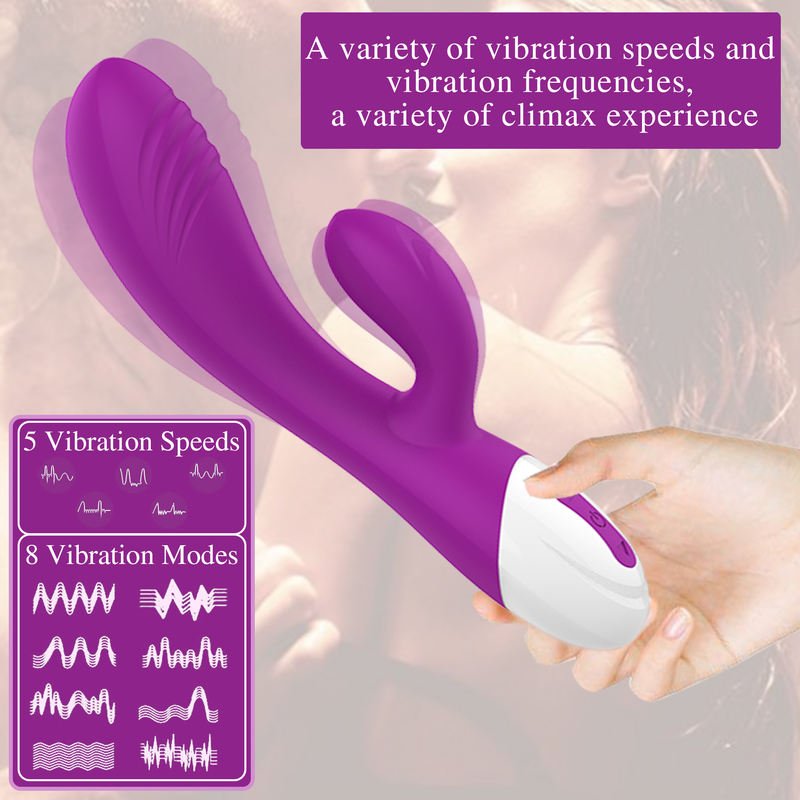 GM - 218 Female Thrusting Massage Masturbator Rabbit Vibrators - Lovetoys wholesales shop