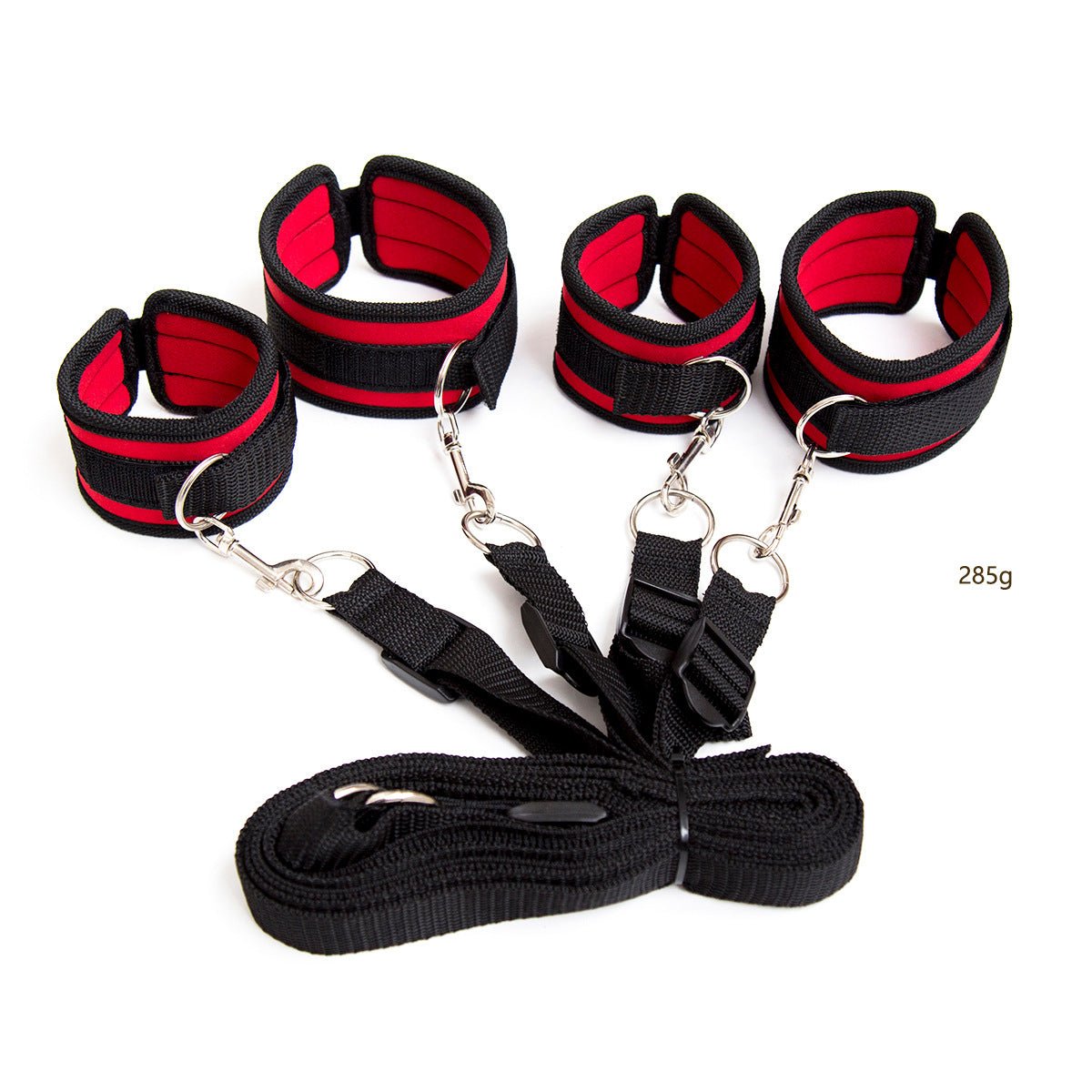 Handcuffs - Foot cuffs Flirting toy bed SM bondage - Lovetoys wholesales shop