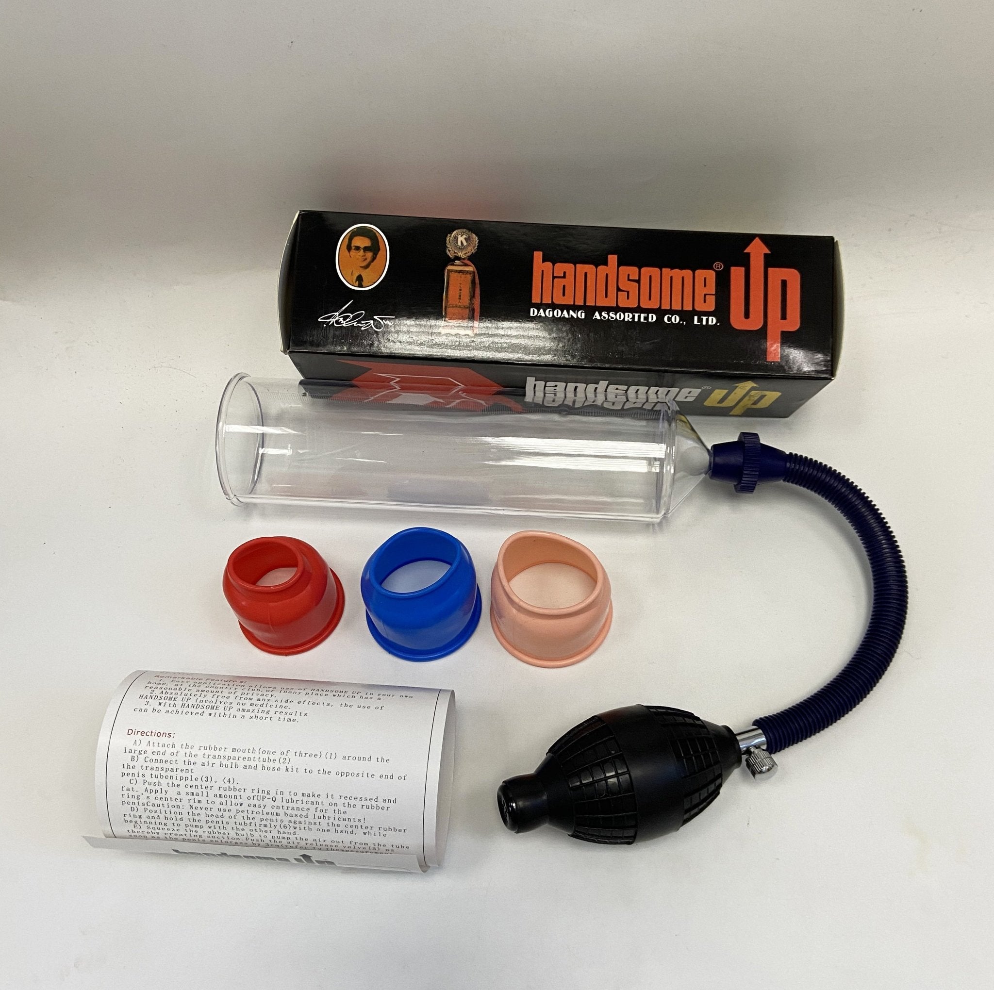 Handsome Up Penis Pump - 4Kit - Lovetoys wholesales shop