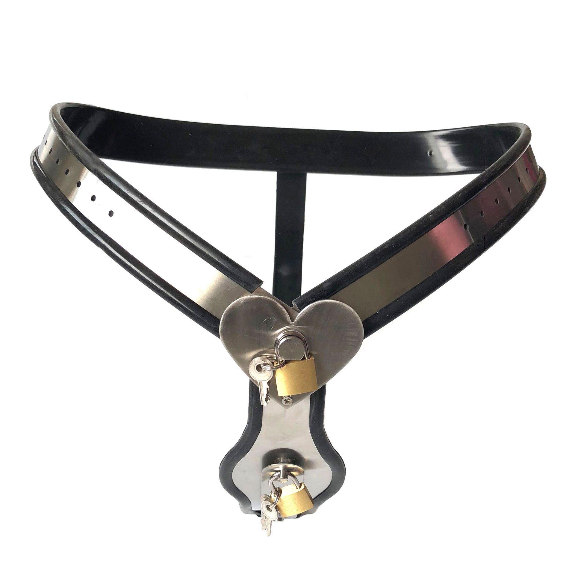Heart Belt Female Chastity With Ass Hole - Lovetoys wholesales shop