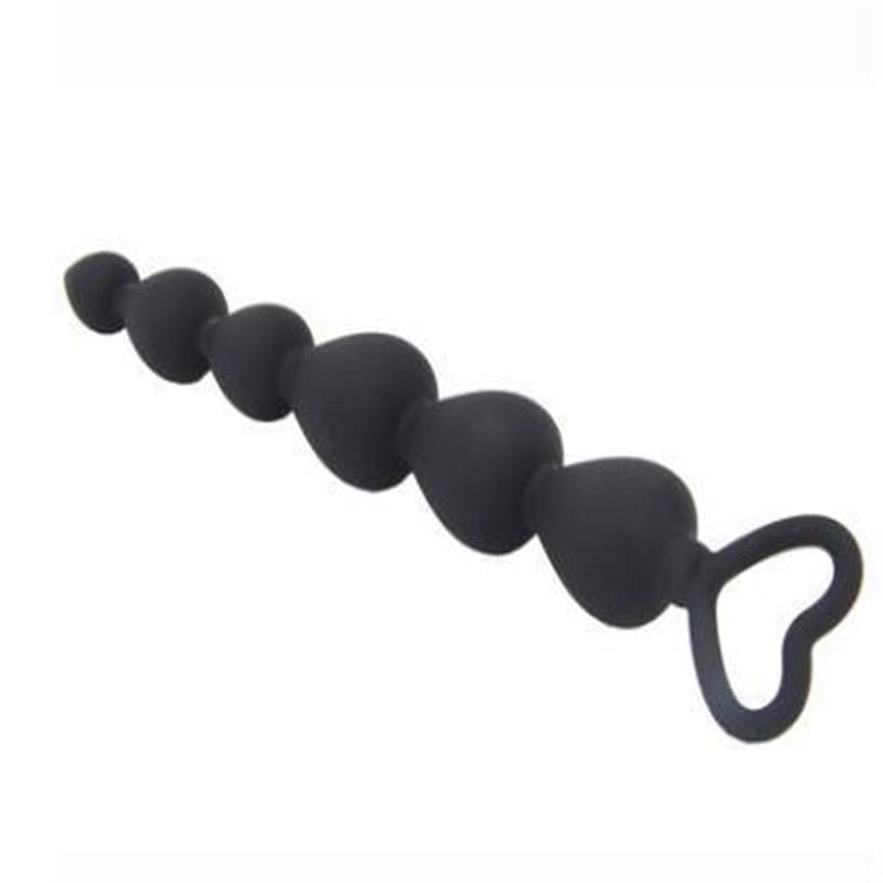 Heart Pull Ring Anal Beads - Lovetoys wholesales shop