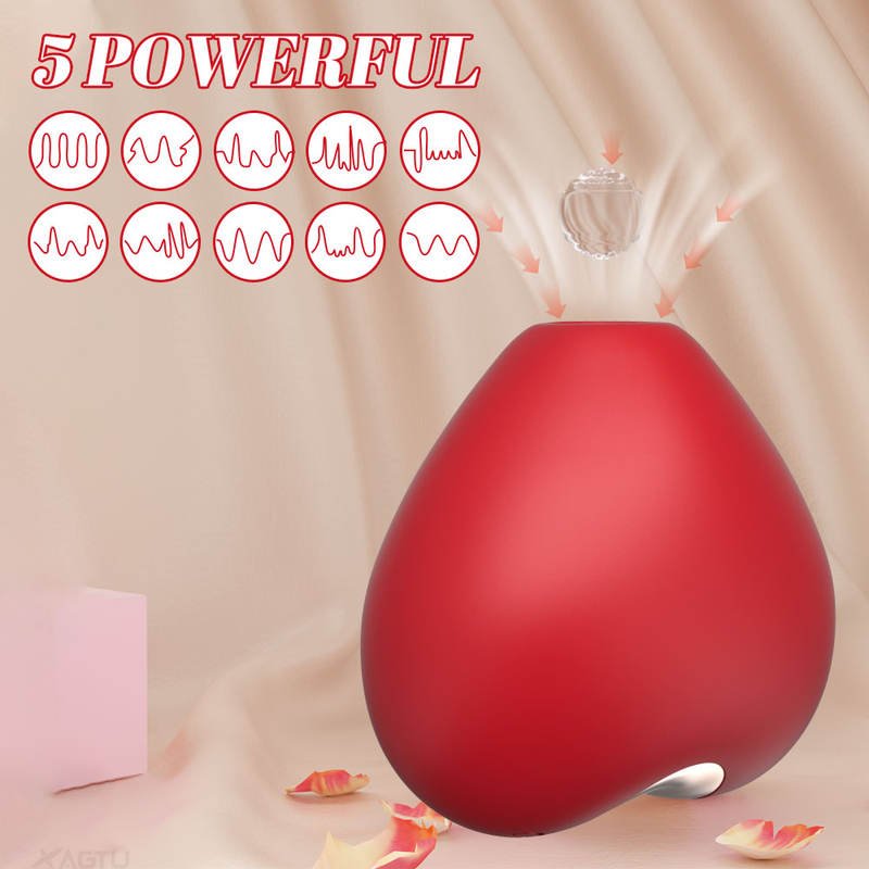 Heart Shape Flirting Female Products Masturbation Apparatus Fast Orgasm Vibrator - Lovetoys wholesales shop