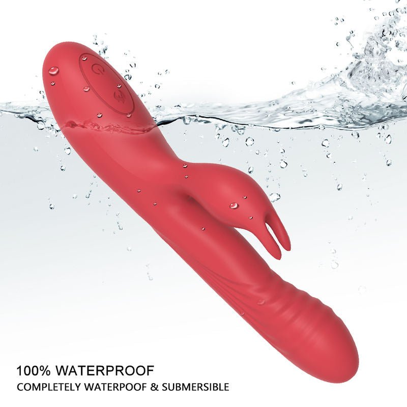 Heating Function 10 Different Vibration Dual Motor Rabbit Vibrator - Lovetoys wholesales shop